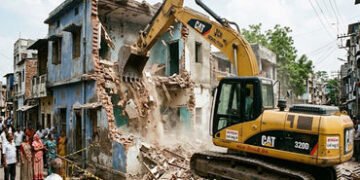 તંત્ર બુલડોઝર લઈને મકાન તોડવા પહોંચ્યું તો પિતા-પુત્ર સહિત 3 લોકોએ ગળે ફાંસો ખાધો | three people han…