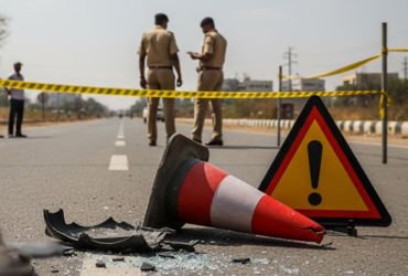 જામનગર-રાજકોટ ધોરી માર્ગ પર શાકભાજી ભરેલું વાહન પલટી ખાઈ જતાં તેના ચાલકનું અંતરિયાળ મૃત્યુ | Driver …