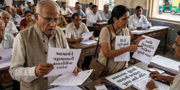 હવે BLO અને નિવૃત્ત શિક્ષકોને પણ ચૂંટણી કામગીરીનો આદેશ કરાતાં ફરી રોષ ભભૂક્યો | ahmedabad election s…