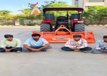 જામજોધપુર ટાઉનમાં થયેલી રૂ.1,37,000 ની કિંમતના રોટાવેટરની ચોરીનો ભેદ ઉકેલાયો : ચાર આરોપીની ધરપકડ | T…