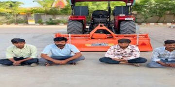 જામજોધપુર ટાઉનમાં થયેલી રૂ.1,37,000 ની કિંમતના રોટાવેટરની ચોરીનો ભેદ ઉકેલાયો : ચાર આરોપીની ધરપકડ | T…