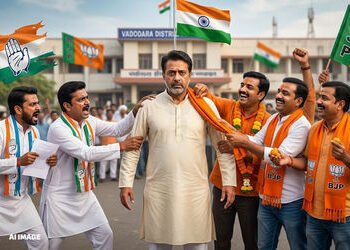 આયારામ ગયા રામ: ભાજપ છોડી કોંગ્રેસમાં ગયેલા વડોદરાના નેતાનો 24 કલાકમાં જ થયો મોહભંગ, ફરી ધારણ કર્યો …