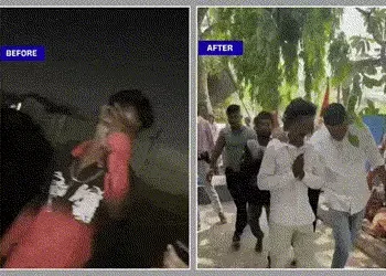 અમદાવાદ: નોબલ નગરમાં એરપોર્ટની દીવાલ નજીક જામી દારૂની મહેફિલ, વીડિયો વાઈરલ થતા બેની ધરપકડ | Ahmedaba…