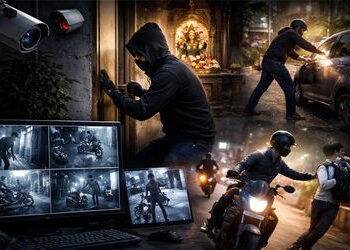 શહેરમાં તસ્કરો બેફામ : છેલ્લા ૨૫ દિવસમાં ચોરીના ૩૩ બનાવો | Smugglers are rampant in the city: 33 inc…