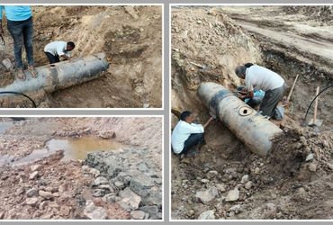 પંચમહાલમાં જળસંકટ: પાનમની પાઈપ લાઈનમાં 24 કલાકમાં બીજી વાર ભંગાણ, શહેરાના 19 ગામ તરસ્યા | Panchmahal…