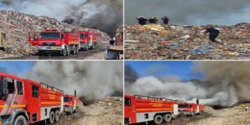 સુરતના ખજોદમાં આગ અને GPCBની નોટિસ બાદ પાલિકા તંત્ર સફાળું જાગ્યું : ડ્રીમ સિટી નજીક 5 લાખ લિટર પાણી…