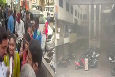 વડોદરામાં સયાજીગંજના સિલ્વર કોમર્શિયલ કોમ્પ્લેક્સમાં આગ લાગતા નાસભાગ મચી, કોમ્પ્લેક્સ ખાલી કરાવ્યું …