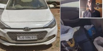 અમદાવાદ: કાસિન્દ્રામાં કારની સીટ પાછળ છુપાવેલો દારૂનો જથ્થો ઝડપાયો, લાખોના મુદ્દામાલ સાથે એકની ધરપકડ…