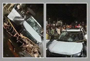 અમદાવાદમાં બેફામ રફ્તારનો કહેર: શાહપુરમાં કારચાલકે ડીવાઈડર કૂદાવ્યું, અકસ્માત બાદ ઉશ્કેરાયેલા ટોળાએ …