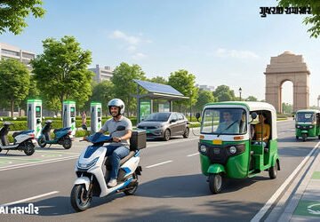 દિલ્હીમાં પેટ્રોલવાળી સ્કૂટી-બાઈકના વેચાણ પર પ્રતિબંધ, EV વાહનો માટે સરકારની મોટી જાહેરાત | delhi ev…