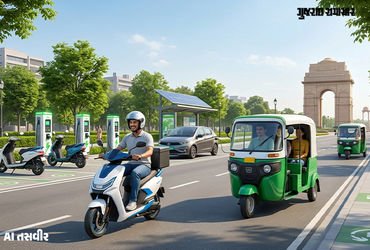 દિલ્હીમાં પેટ્રોલવાળી સ્કૂટી-બાઈકના વેચાણ પર પ્રતિબંધ, EV વાહનો માટે સરકારની મોટી જાહેરાત | delhi ev…