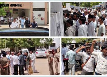 ‘અહીં કોઈ લોકશાહી જેવું રહ્યું નથી..’ થરાદમાં ચૂંટણી ફોર્મની ચકાસણી પ્રક્રિયામાં ભારે હોબાળો | AAP a…