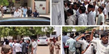 ‘અહીં કોઈ લોકશાહી જેવું રહ્યું નથી..’ થરાદમાં ચૂંટણી ફોર્મની ચકાસણી પ્રક્રિયામાં ભારે હોબાળો | AAP a…