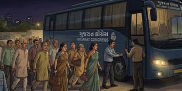 રાજકોટમાં ચૂંટણી પહેલા ‘રિસોર્ટ પોલિટિક્સ’! ભાજપના ડરથી કોંગ્રેસના 18 ઉમેદવારોને અજ્ઞાત સ્થળે ખસેડાય…