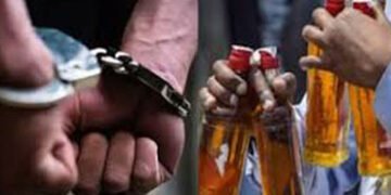 બોડીયા ગામની વાડીમાંથી વિદેશી દારૃના જથ્થા સાથે શખ્સ ઝડપાયો