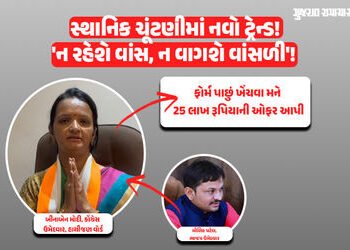 ‘મને ઉમેદવારી પાછી ખેંચવા 25 લાખ ઓફર કરાયા..’, અમદાવાદના કોંગ્રેસ નેતા બીનાબહેન મોદીનો દાવો | AMC El…