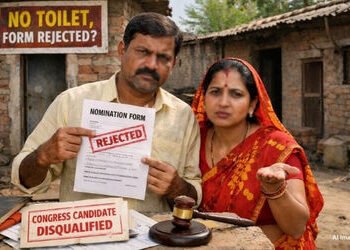 ગજબ! વડોદરામાં શૌચાલયના કારણે ભાજપને વધુ 2 બેઠક મળી, કરજણ-શિનોરમાં કોંગ્રેસના ફોર્મ રદ થતા ભાજપ બિનહ…