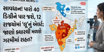 સાવધાન! પારો 40 ડિગ્રીને પાર જશે, ગુજરાત સહિત 12 રાજ્યોમાં ‘લૂ’નું એલર્ટ; અહીં થશે વરસાદ | IMD Heatw…