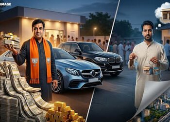 અમદાવાદમાં થલતેજના ભાજપ ઉમેદવાર હિતેશ બારોટ 109 કરોડના આસામી, શહેજાદ ખાન 3 દુકાનના માલિક | bjp candi…