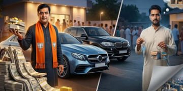 અમદાવાદમાં થલતેજના ભાજપ ઉમેદવાર હિતેશ બારોટ 109 કરોડના આસામી, શહેજાદ ખાન 3 દુકાનના માલિક | bjp candi…