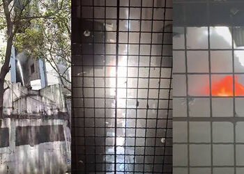 સુરતની મિલેનિયમ માર્કેટમાં ભીષણ આગ: ધુમાડાના ગોટેગોટાથી રિંગ રોડ પર અફરાતફરી | surat millennium mark…