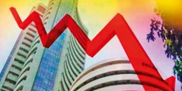 ઉછાળે ઈન્ડેક્સ બેઝડ સાવચેતી : સેન્સેક્સ વધ્યામથાળેથી 742 પોઈન્ટ ગબડીને 77988 | Index based caution o…