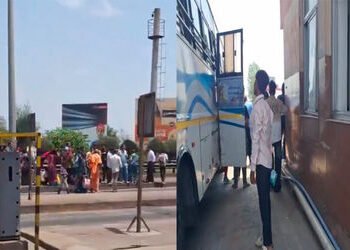 ફાસ્ટટેગમાં ટેકનિકલ ખામીના કારણે રોજ એક બસ ટોલનાકા પર અટકે છે | One bus stops at toll plaza every da…