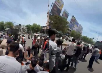 GCAS પોર્ટલના વિરોધમાં ABVP ના દેખાવોથી ટ્રાફિક જામમાં લોકો અટવાયા, 30 ની અટકાયત | ABVP protests aga…