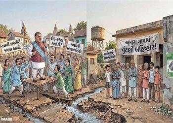 ગુજરાતમાં ચૂંટણી વચ્ચે ભાજપ સામે ‘સંકટ’ : ટિકિટ ન મળતાં કાર્યકરો અને વિકાસ મુદ્દે મતદારો નારાજ | bjp…