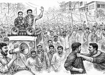 વડોદરા મનપા ચૂંટણી : ગલીએ ગલીએ પ્રચારનો ઘમઘમાટ, ભીડ માટે માથાદીઠ રૂ. 200ની લ્હાણીની ચર્ચા | Vadodara…