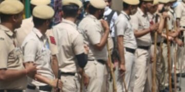 શહેરમાં પરશુરામજીની શોભાયાત્રા, ચૂંટણી અને PSIની પરીક્ષા નિમિત્તે બંદોબસ્ત | police deployed for ele…