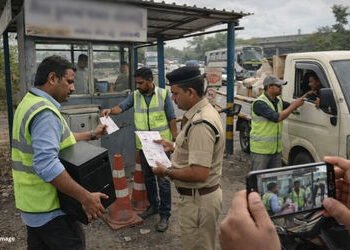 સુરતમાં નકલી ટોલનાકું! નેશનલ હાઈવેને બાયપાસ કરતાં રોડ પર લૂંટ ચલાવતી હતી ટોળકી, પોલીસ તપાસ તેજ | Fak…