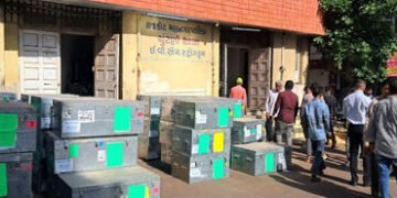 રાજકોટ જિલ્લામાં પંચાયત-પાલિકાની ચૂંટણી માટે 397 EVM તૈયાર, સ્ટ્રોંગ રૂમમાં સીલ | 397 EVMs ready for…