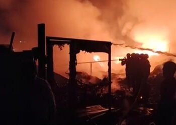 વાઘોડિયા ચોકડી પર કેમિકલ વેસ્ટના ગોડાઉનમાં ભીષણ આગ,આગનું વિકરાળ રૃપ જોઇ વાહન ચાલકોમાં ગભરાટ | massiv…