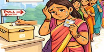 રાજ્યના 6 મહાનગરોમાં 57 ટકાથી વધારે મહિલાઓ મતદાન નથી કરતી | More than 57 percent of women do not vot…
