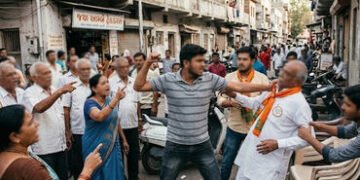 જનતાનો મિજાજ ગરમ: સરસપુરમાં યુવકે ભાજપ કાર્યકરને લાફા ઝીંકી દીધા, હાથીજણમાં પણ ઉગ્ર વિરોધ | AMC Elec…