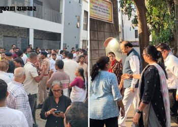 સુરતમાં મહિલાને ધક્કે ચઢાવવા મામલે નવો વળાંક, ભાજપના વિવાદીત ઉમેદવારે સ્થાનિકોને જવાબદાર ગણાવતા વિવા…