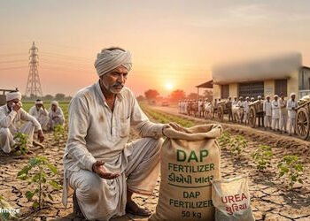 ખેડૂતોને પડતા પર પાટું: યુદ્ધની અસર ગુજરાતના ખેતરો સુધી પહોંચી, DAP ખાતરની ભારે અછત | War Impact Hit…