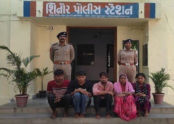 હની ટ્રેપ જેવા ગુનાના વધુ પાંચ આરોપીઓ ઝડપી પાડતી શિનોર પોલીસ | Shinor police arrest five more accuse…