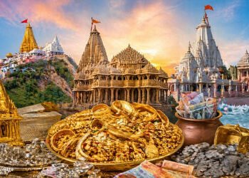 અંબાજી, સોમનાથ અને દ્વારકાના યાત્રાધામમાં 5 વર્ષમાં 718 કરોડની આવક, મંદિરોના ભંડાર છલકાયા | Gujarat …