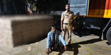 અમદાવાદ: ટીવીના આડમાં લઈ જવાતો રૂ. 67 લાખનો વિદેશી દારૂ ઝડપાયો, એકની ધરપકડ | Ahmedabad PCB Seizes Li…