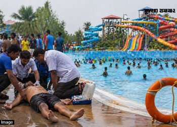 વોટર પાર્કની મોજ-મસ્તી માતમમાં ફેરવાઈ: ‘મોટી લહેર’ના કારણે 21 વર્ષના યુવકનું મોત, પરિવારનો ગંભીર આરો…
