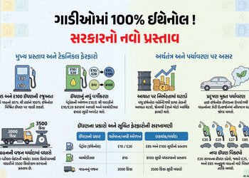 હવે 100% ઈથેનોલથી ચાલશે તમારી ગાડી ! સરકાર લાવી રહી છે નવા નિયમો | Government Proposes E100 Fuel Sta…