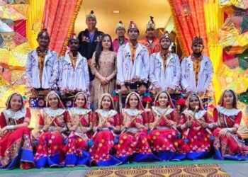 દિલ્હી ખાતે ગુજરાત ભવનમાં ગુજરાત સ્થાપના દિન નિમિત્તે મૂળ ત્રાપજના કીર્તિદેવસિંહ ગોહિલના સંસ્કાર ગ્ર…