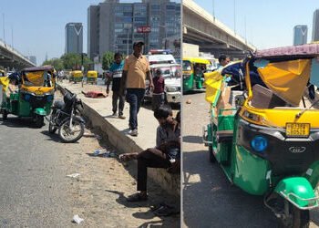 અમદાવાદ: SG હાઈવે પર બ્રિજના કામ માટે મૂકેલું બેરિકેડ પડતા રિક્ષા પલટી ગઈ, પતરું વાગતા મુસાફરનું મોત…