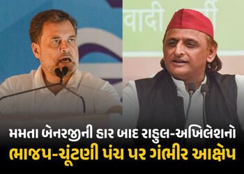 ‘ભાજપે ચૂંટણી પંચની મદદથી ચૂંટણીની ચોરી કરી’ પરિણામો બાદ રાહુલના પ્રહાર | Rahul Gandhi Alleges Elect…