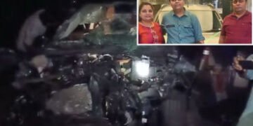 પંચમહાલ: મુંબઈ-દિલ્હી હાઈવે પર ગોધરા નજીક ભયાનક અકસ્માત, સુરતના એક જ પરિવારના 3 સભ્યોના મોત | Tragic…