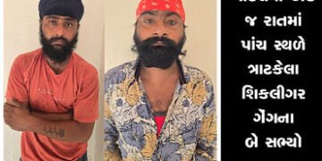 ગોંડલમાં એક જ રાતમાં પાંચ સ્થળે ત્રાટકેલા શિકલીગર ગેંગના બે સભ્યો ઝડપાયા | Two members of Shikligar …