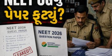 NEET UG નું પેપર ફૂટ્યું? 140 પ્રશ્નો વાઈરલ પેપરમાંથી બેઠા પૂછાયા, રાજસ્થાન SOG એક્શનમાં | NEET 2026…