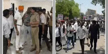 પોલીસ જ પોલીસને બચાવે છે? ગીતા રાજપુરોહિતના મોત મામલે અમદાવાદમાં કરણી સેનાના ઉગ્ર દેખાવો! | Ahmedaba…